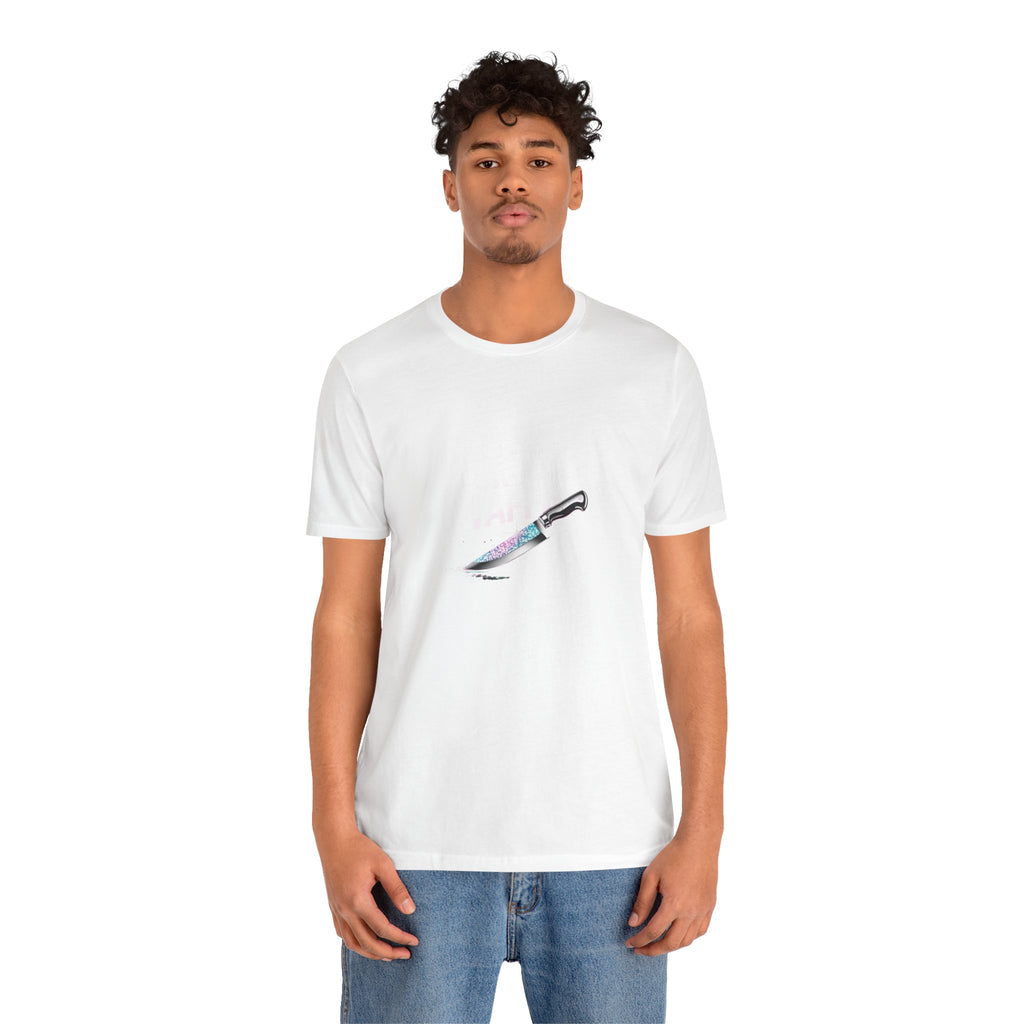 GLITZER NUR ALS WAFFE - Unisex Premium T-Shirt
