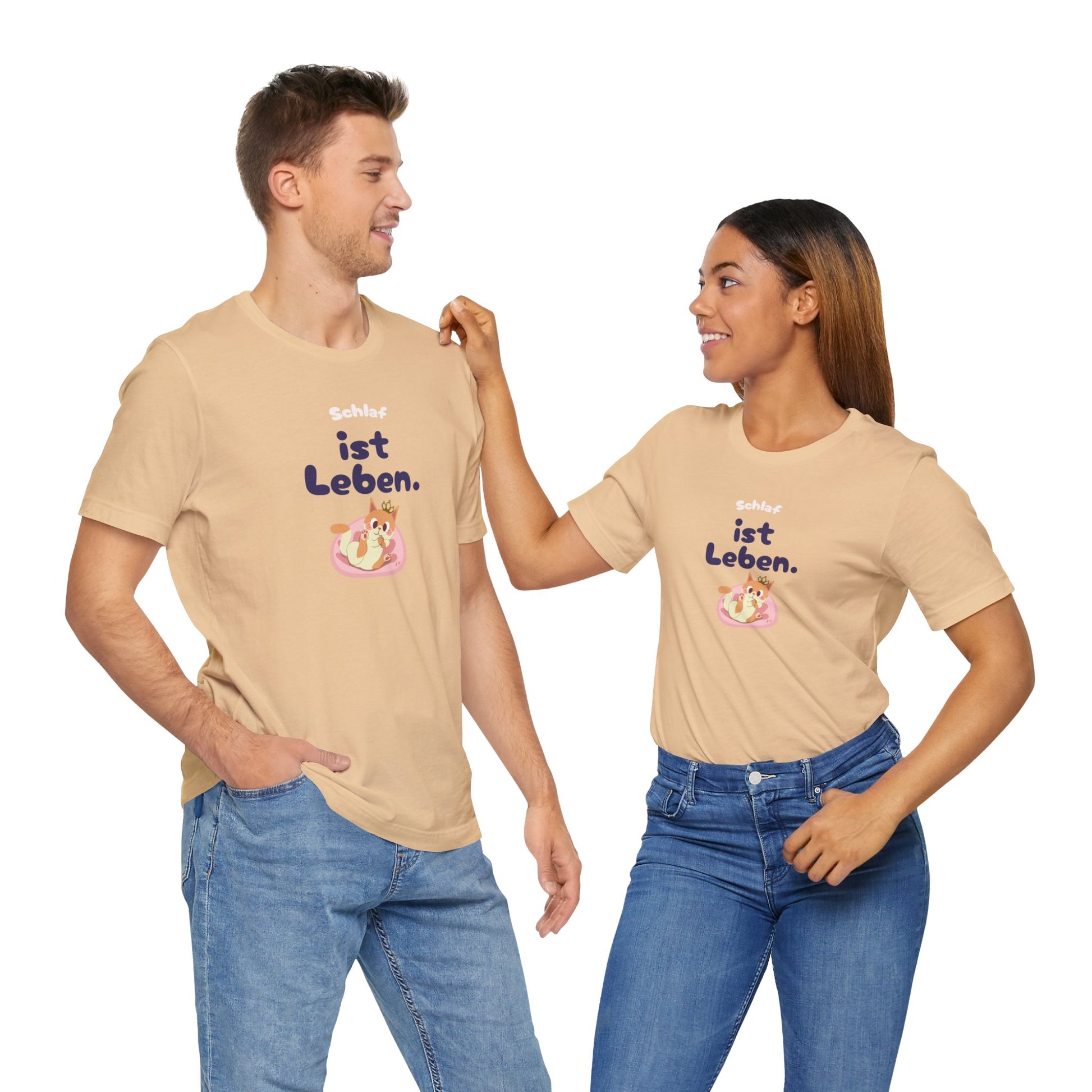 SCHLAF IST LEBEN | Premiun T-Shirt | Panetto Tees