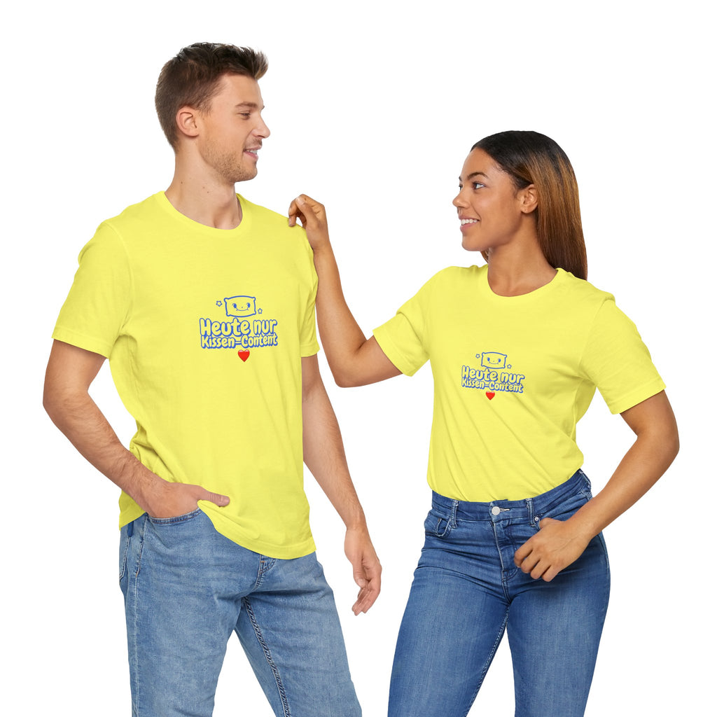 HEUTE NUR KISSEN-CONTENT | Premiun T-Shirt | Panetto Tees