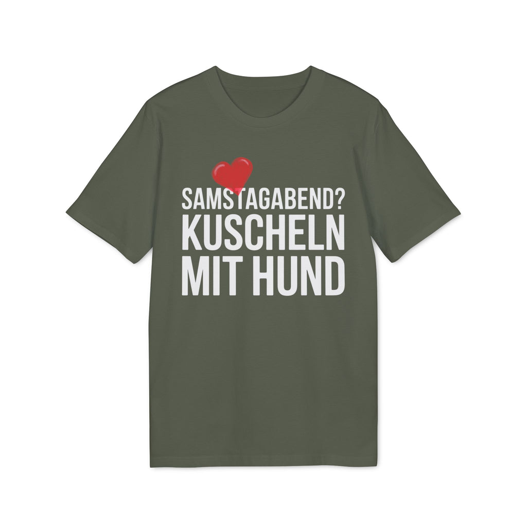 SAMSTAGABEND - KUSCHELN MIT HUND | PET LOVER SHIRT - LIMITED EDITION