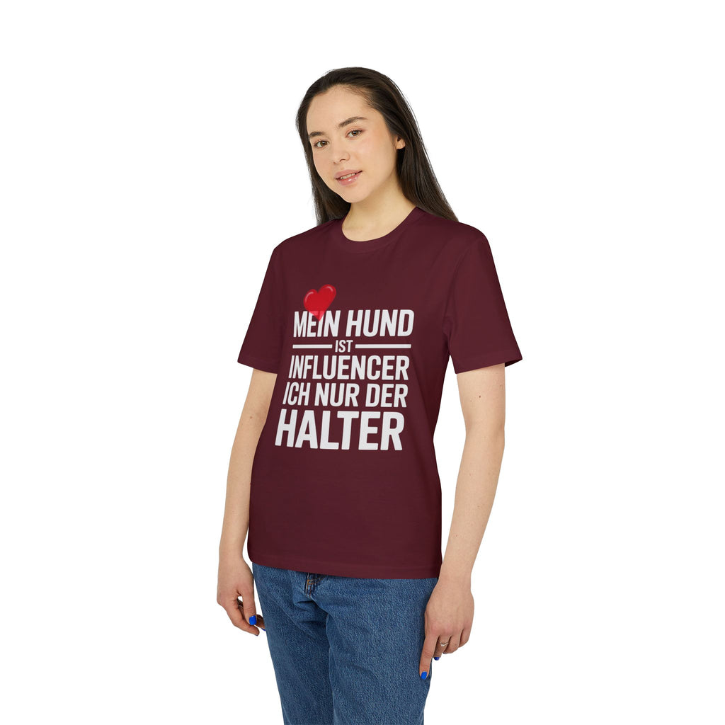 MEIN HUND IST INFLUENCER - ICH NUR DER HALTER | PET LOVER SHIRT - LIMITED EDITION