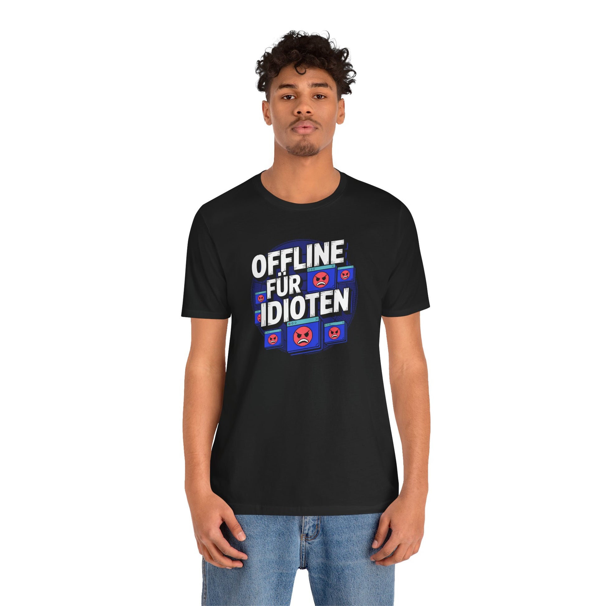 OFFLINE FÜR IDIOTEN - Unisex Premium T-Shirt