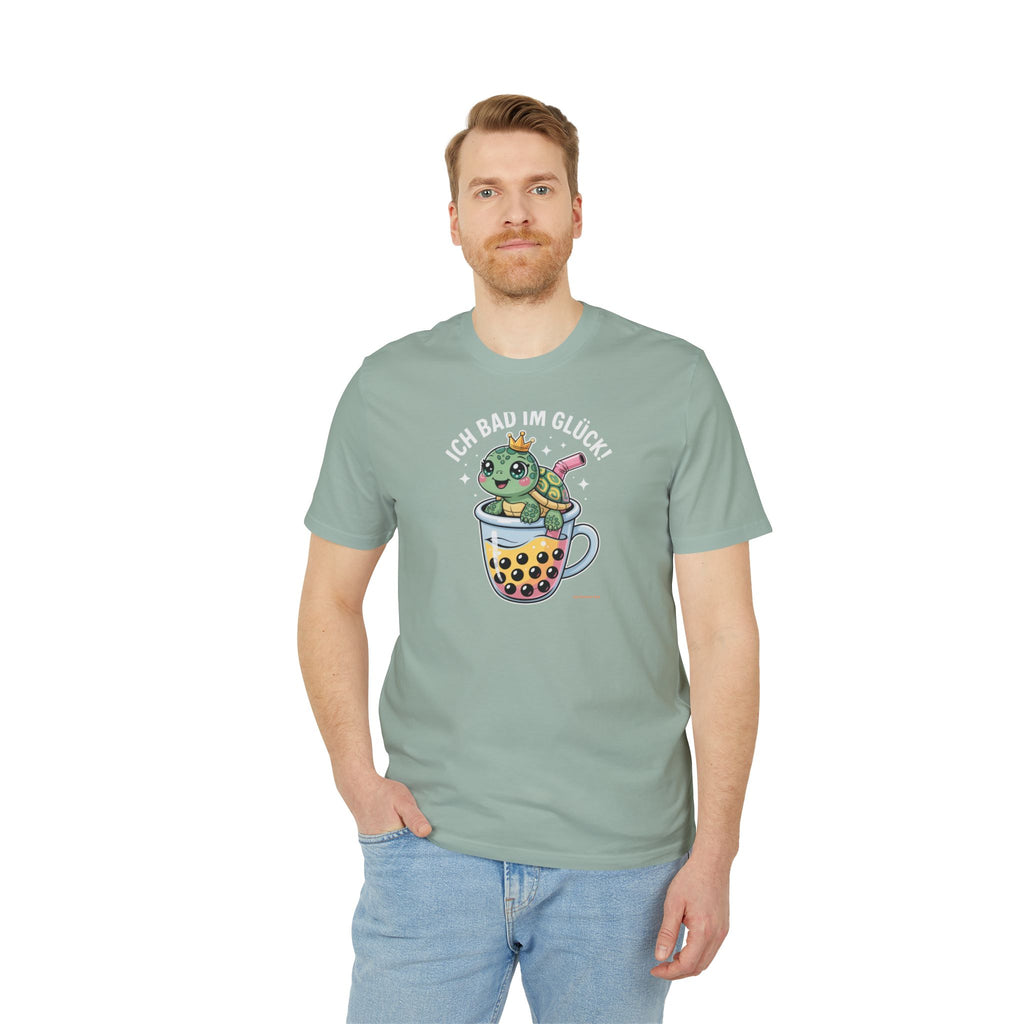 ICH BAD IM GLÜCK – Premium Bio T-Shirt | Panetto Tees