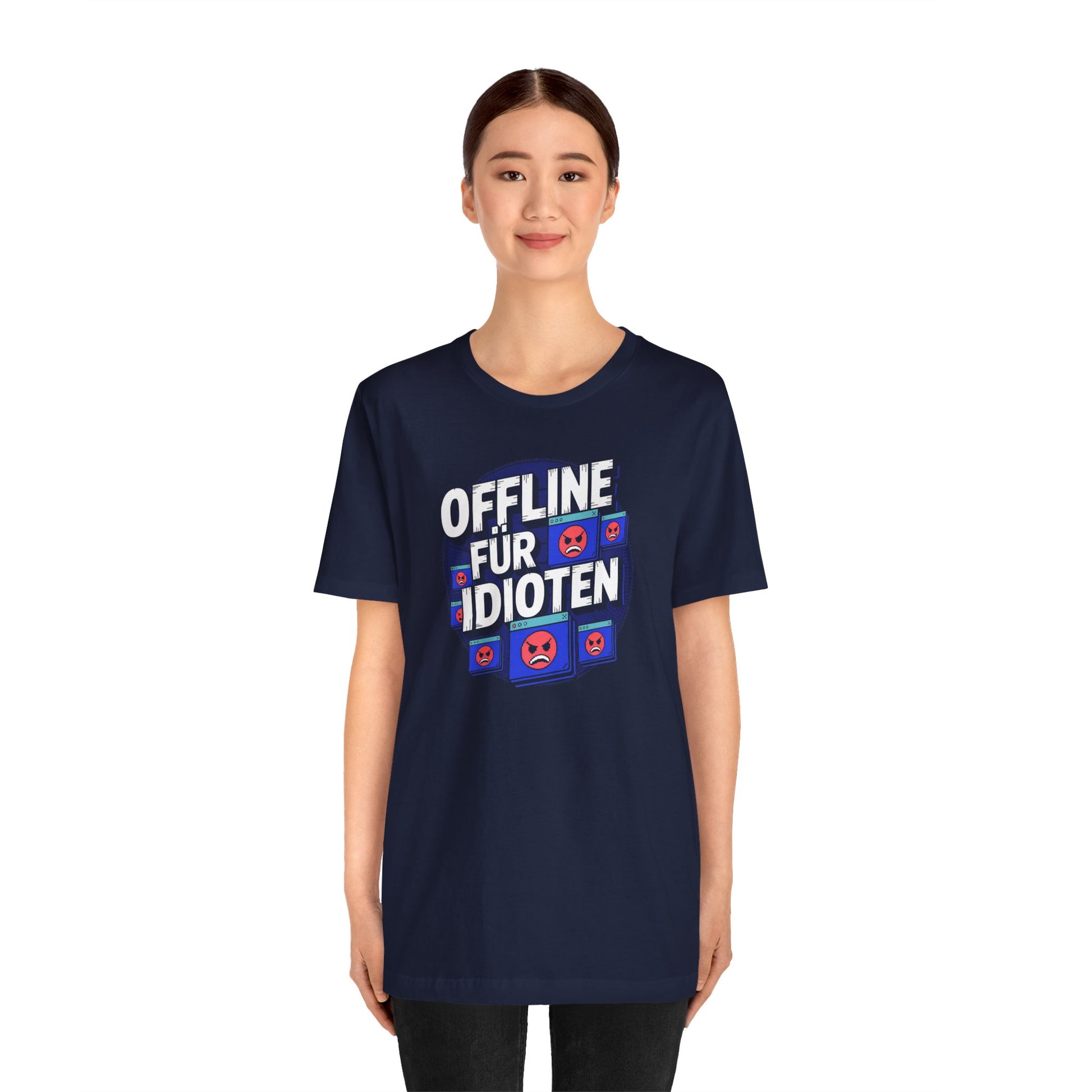 OFFLINE FÜR IDIOTEN - Unisex Premium T-Shirt
