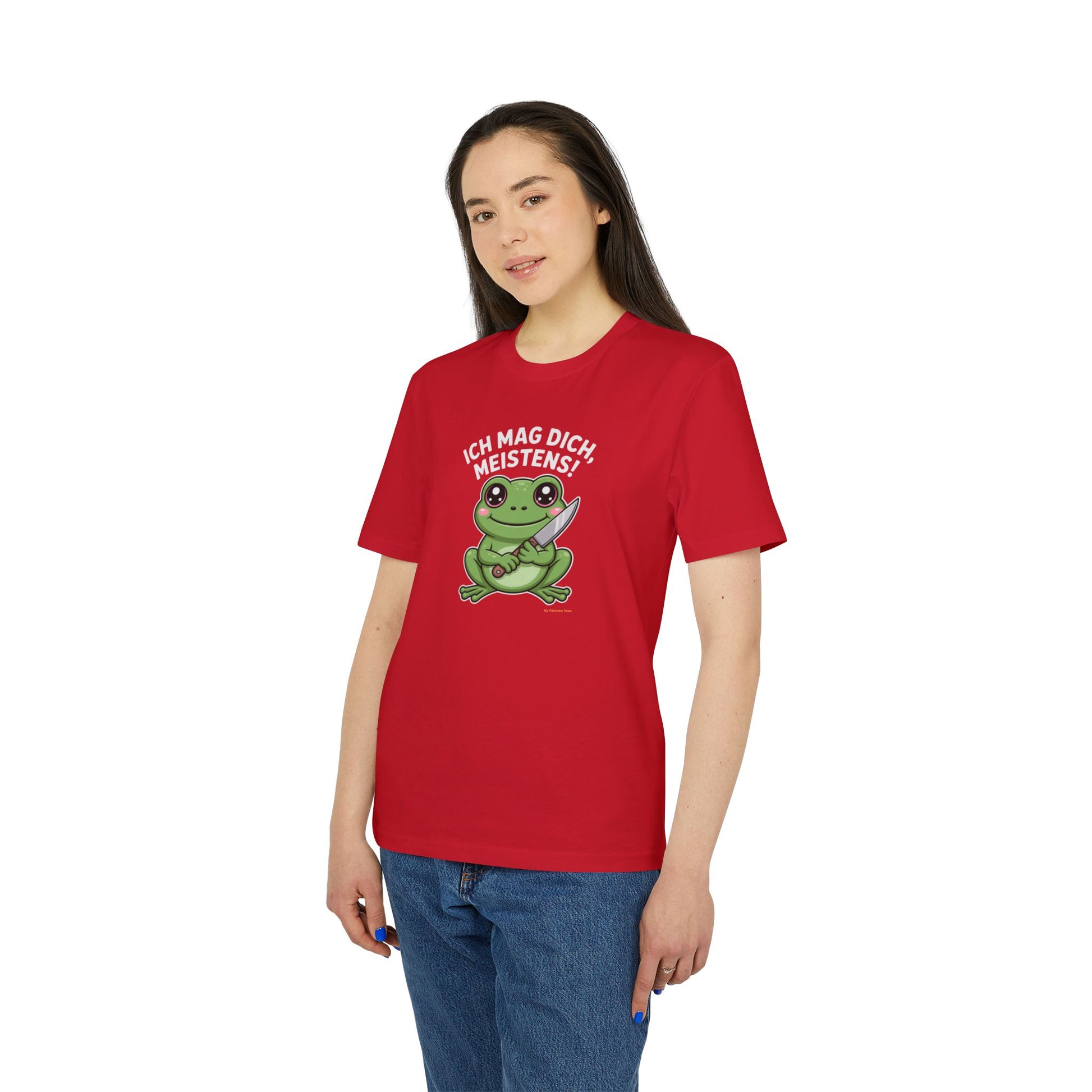 ICH MAG DICH, MEISTENS! – Premium Bio T-Shirt | Panetto Tees