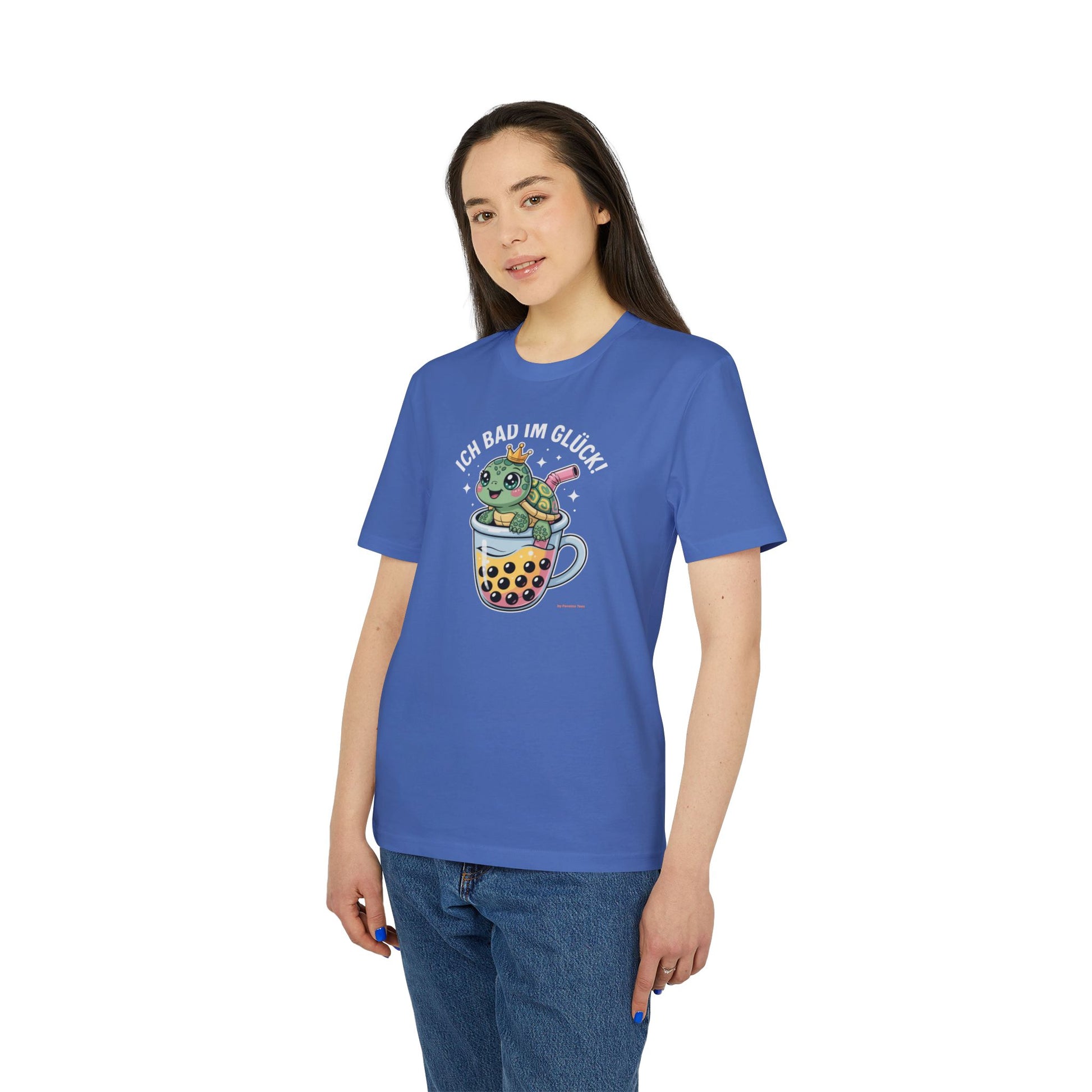 ICH BAD IM GLÜCK – Premium Bio T-Shirt | Panetto Tees