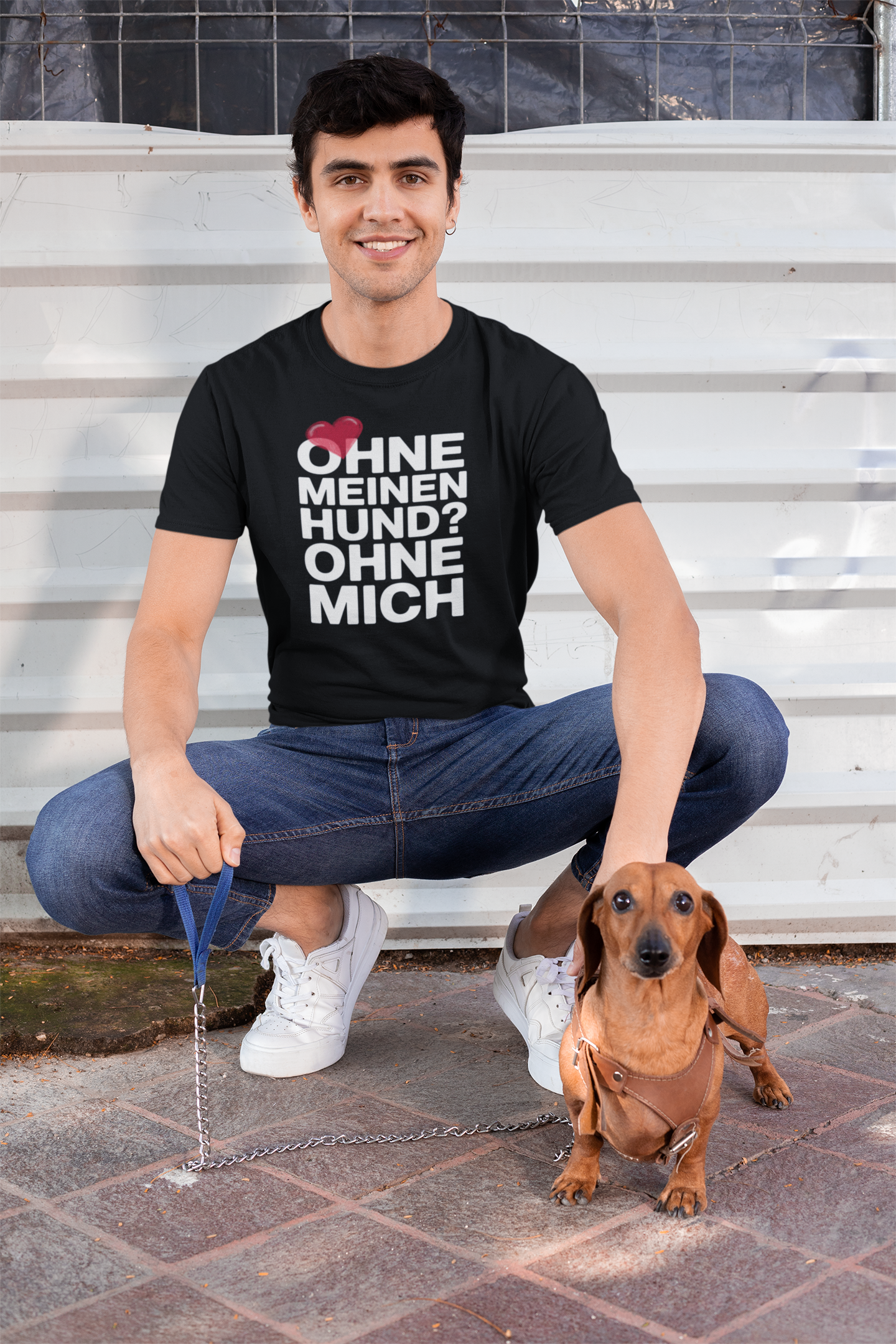 OHNE MEINEN HUND - OHNE MICH | PET LOVER SHIRT - LIMITED EDITION