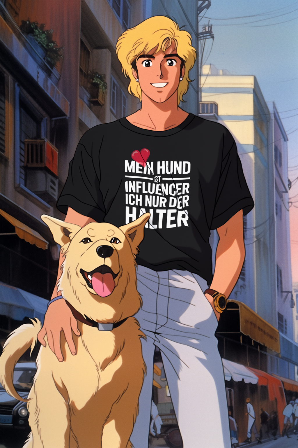 MEIN HUND IST INFLUENCER - ICH NUR DER HALTER | PET LOVER SHIRT - LIMITED EDITION