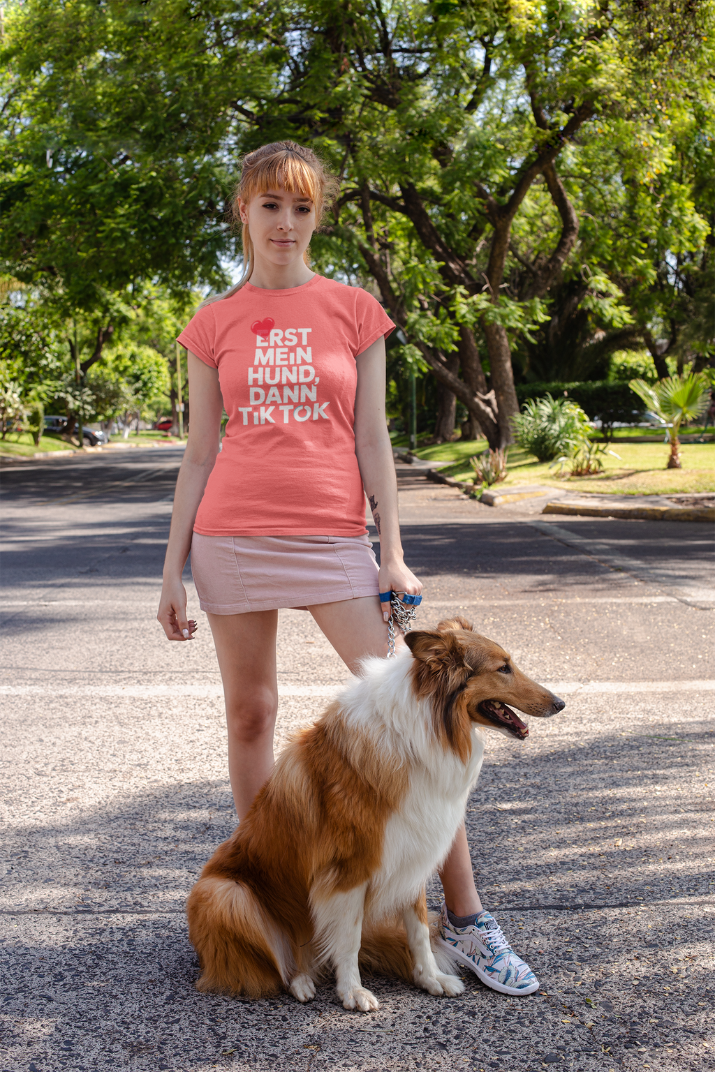 ERST MEIN HUND - DANN TIK TOK | PET LOVER SHIRT - LIMITED EDITION