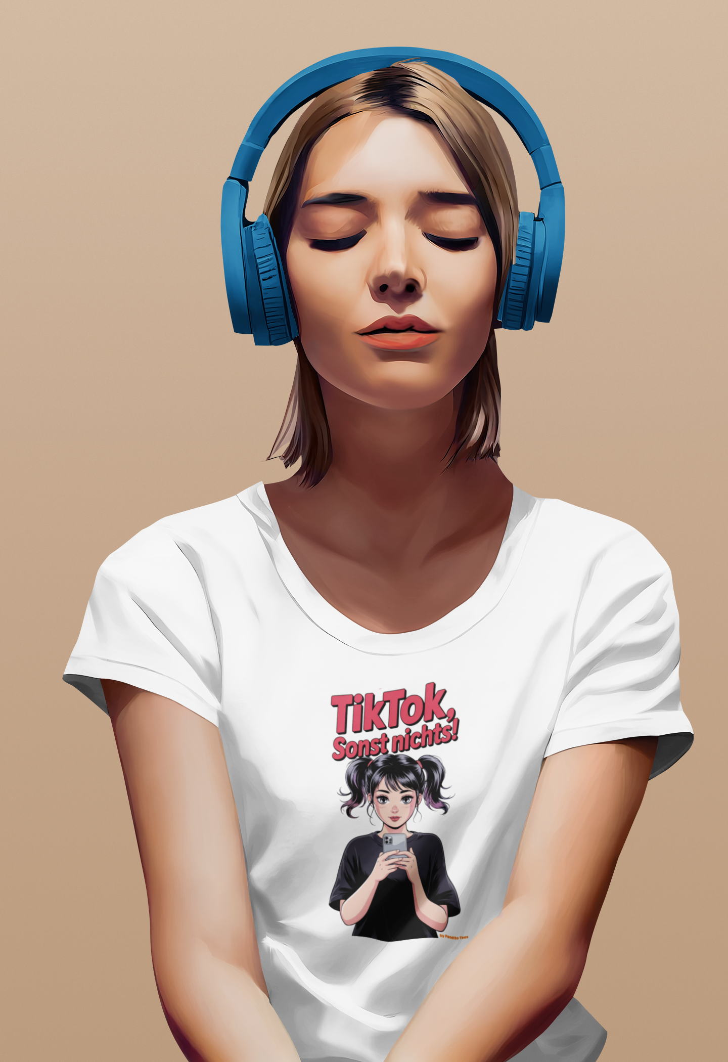 TikTok - Sonst nichts – Unisex Premium T-Shirt