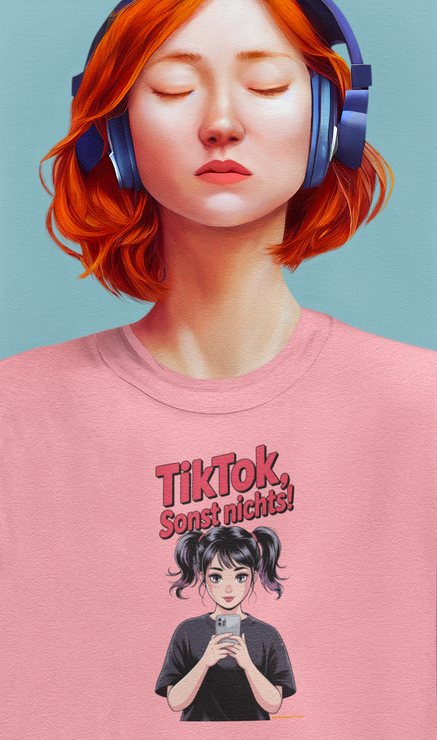 TikTok - Sonst nichts – Unisex Premium T-Shirt