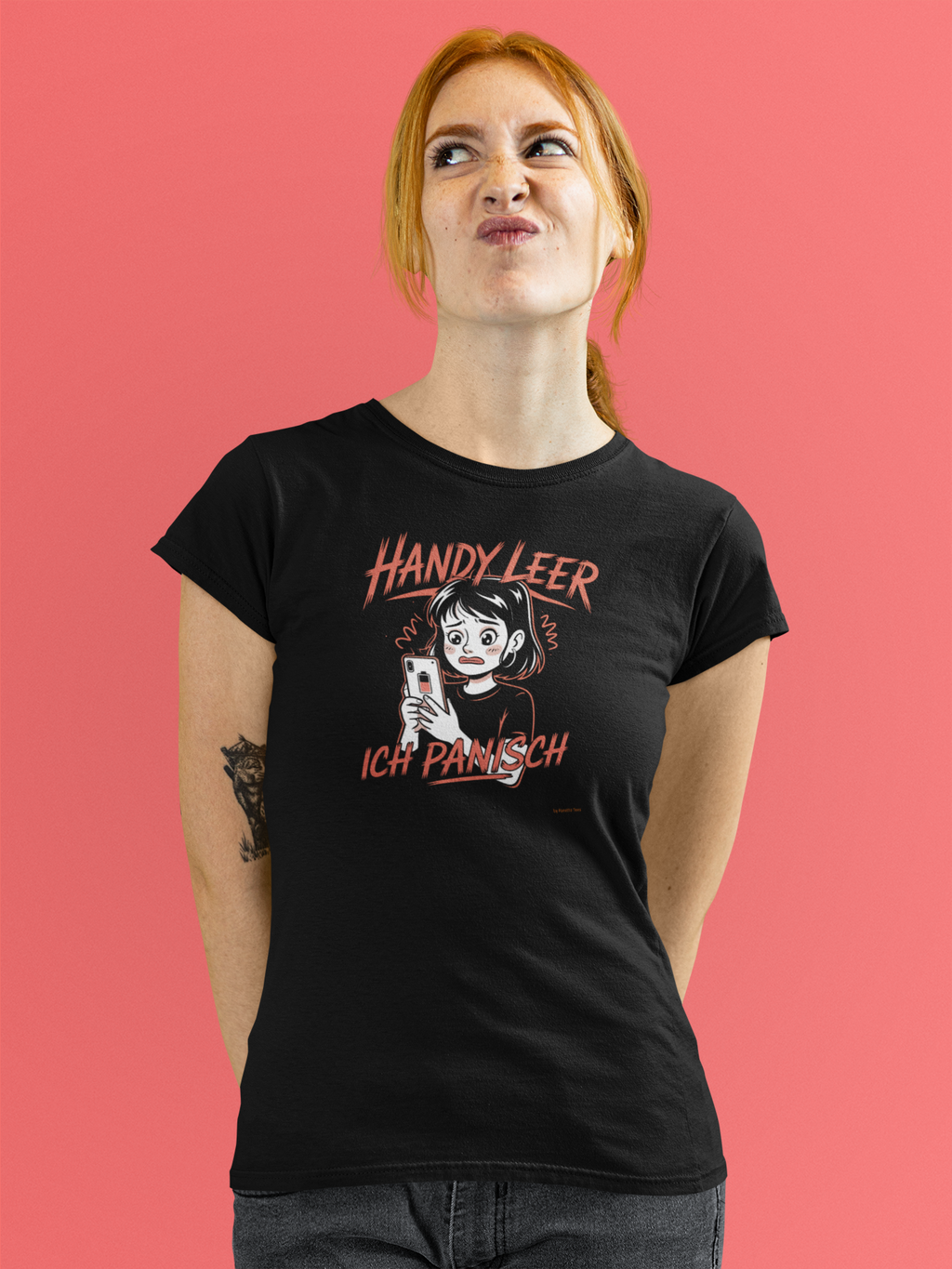 HANDY LEER ICH PANISCH - Unisex Premium T-Shirt