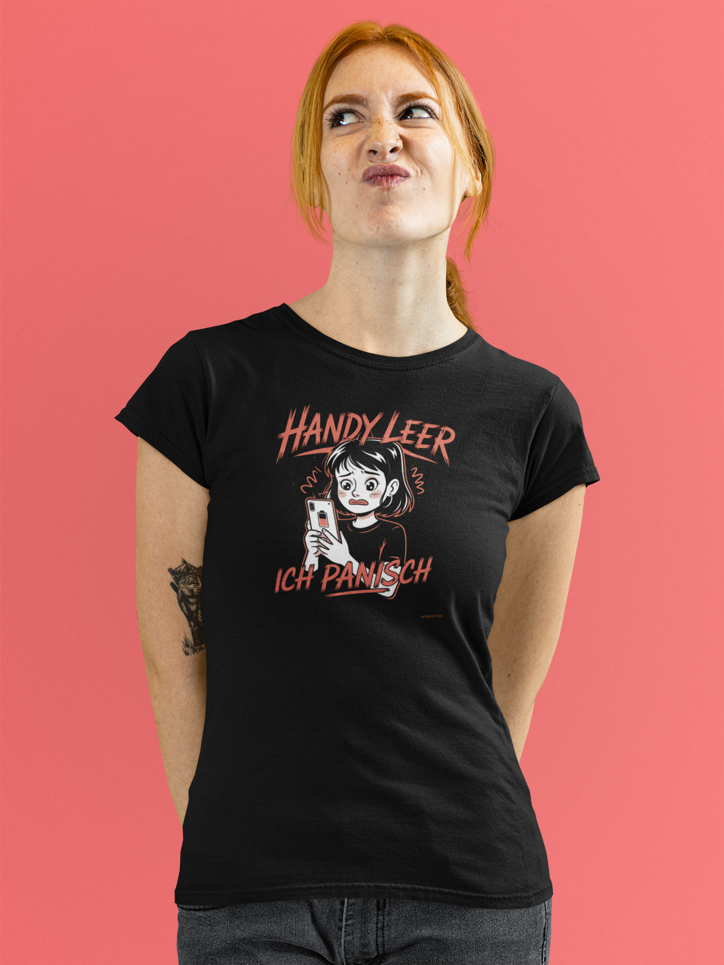 HANDY LEER ICH PANISCH - Unisex Premium T-Shirt