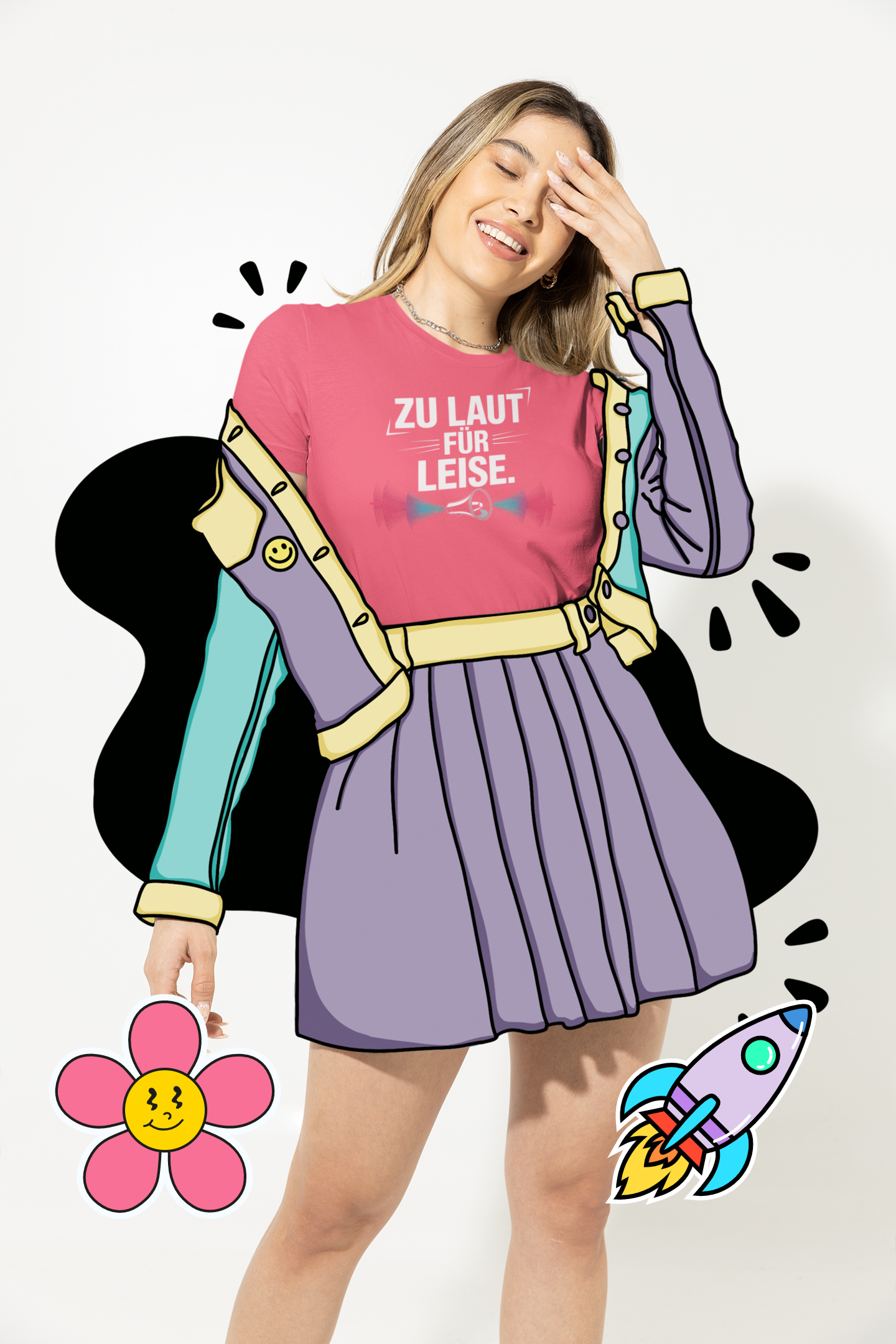 ZU LAUT FÜR ZU LEISE - Unisex Premium T-Shirt