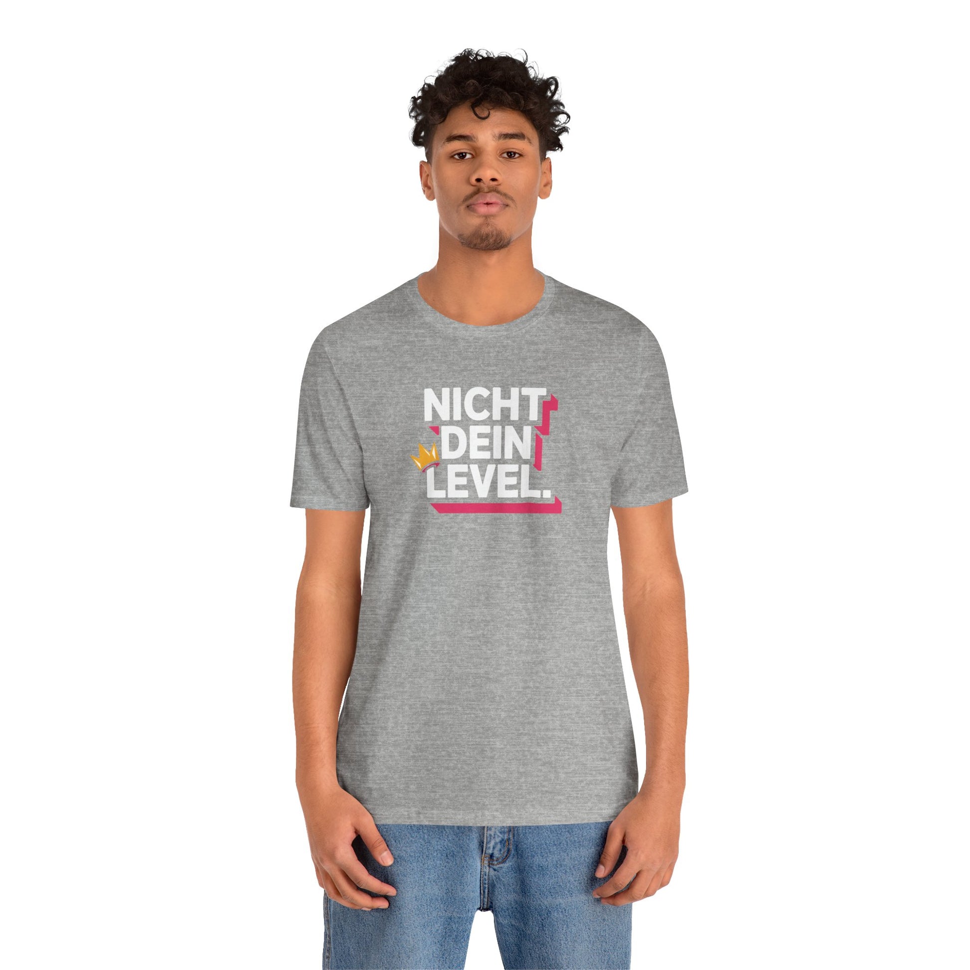 NICHT DEIN LEVEL - Unisex Premium T-Shirt