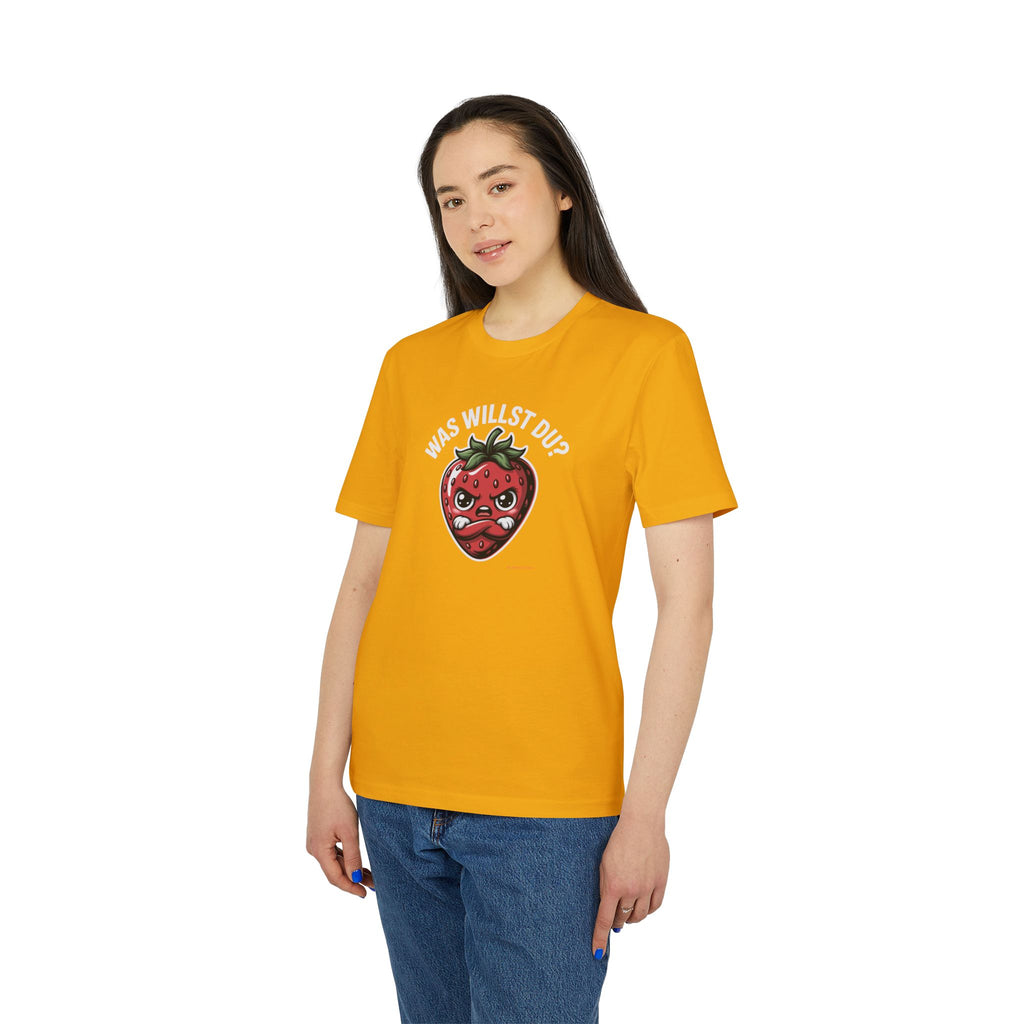 WAS WILLST DU! – Premium Bio T-Shirt | Panetto Tees