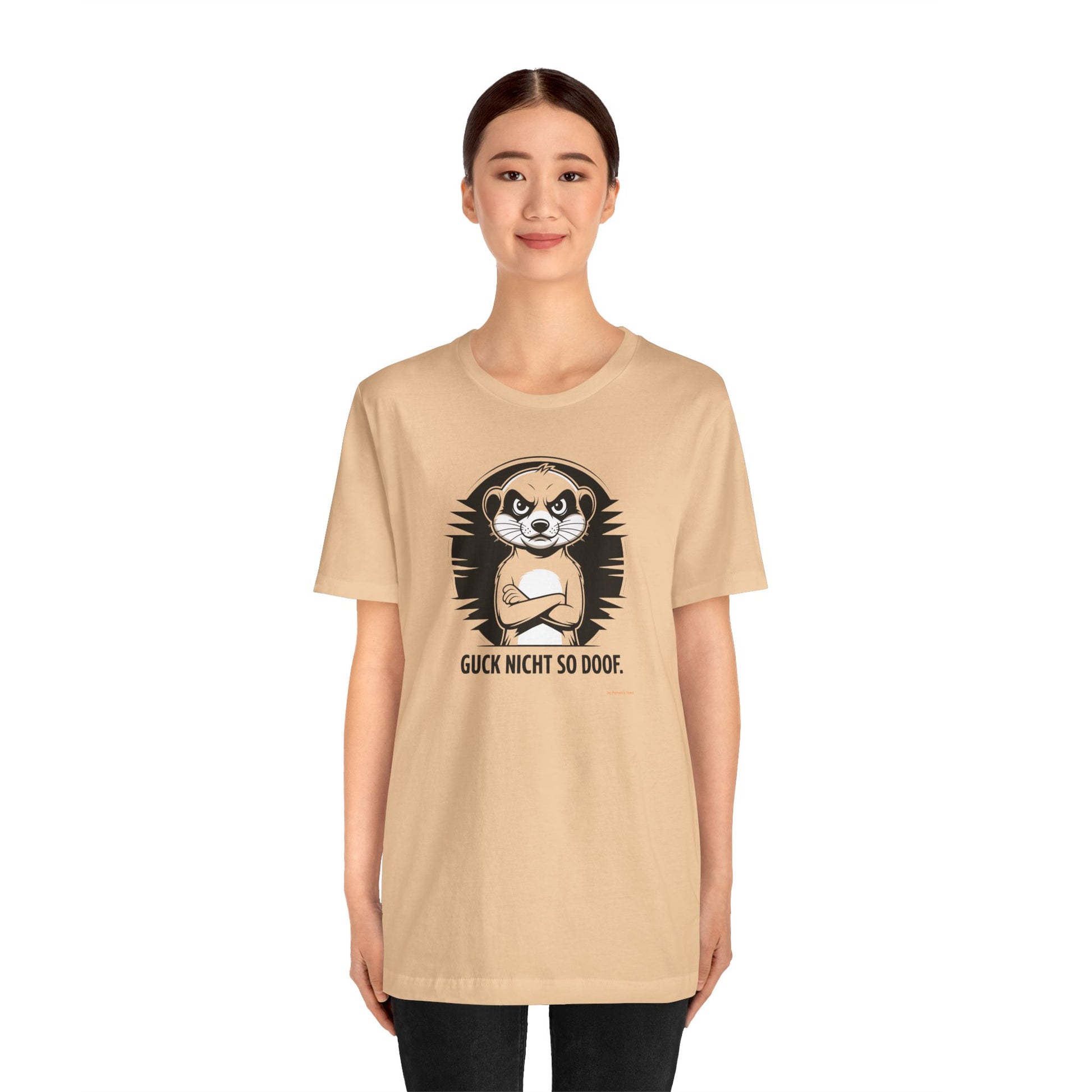 GUCK NICHT SO DOOF – Premium Bio T-Shirt | Panetto Tees