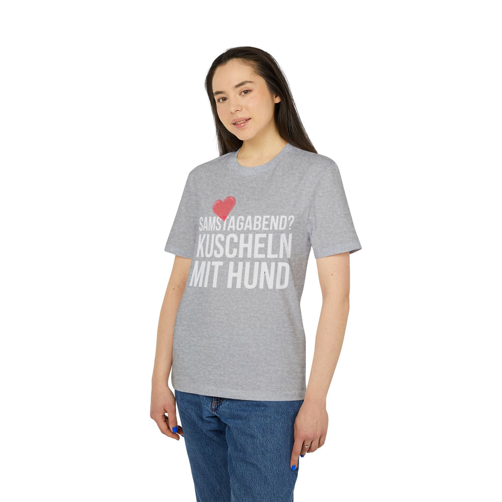 SAMSTAGABEND - KUSCHELN MIT HUND | PET LOVER SHIRT - LIMITED EDITION