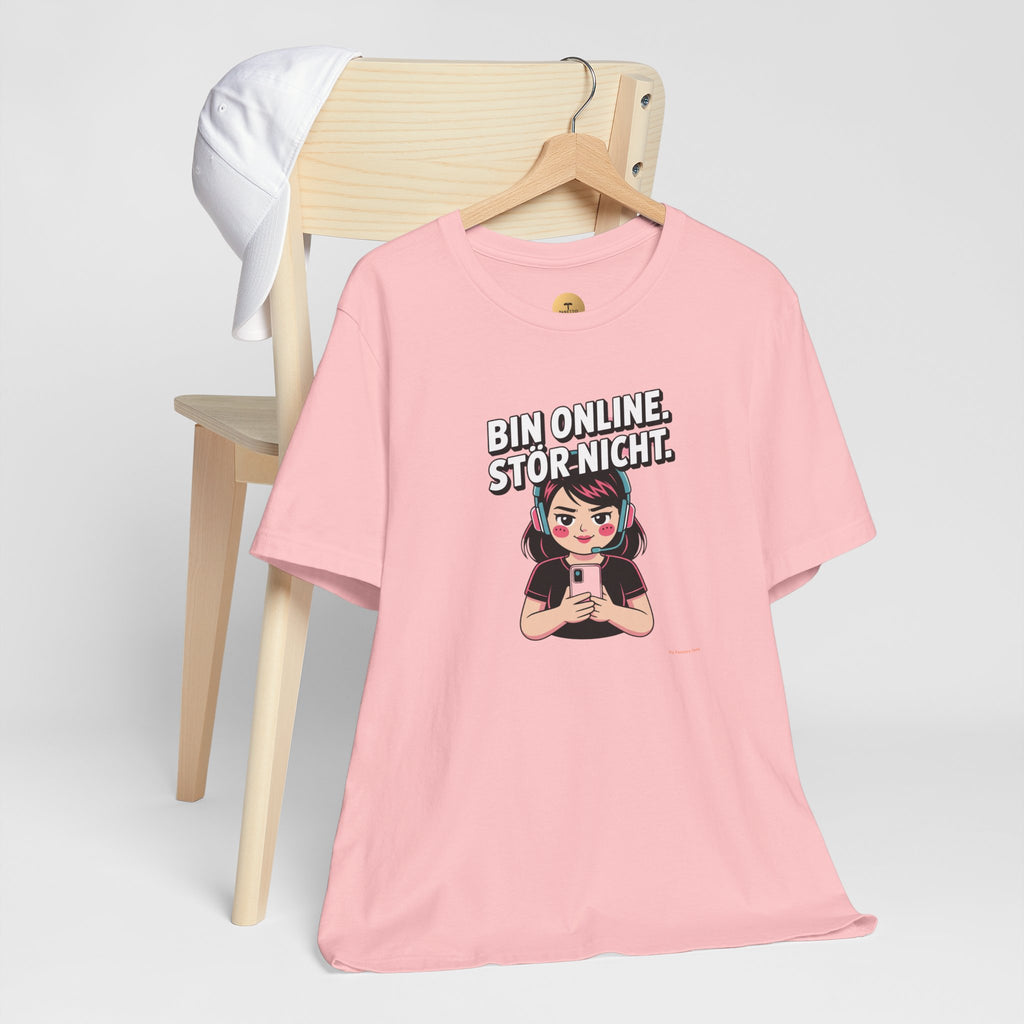 BIN ONLINE STÖR NICHT- Unisex Premium T-Shirt