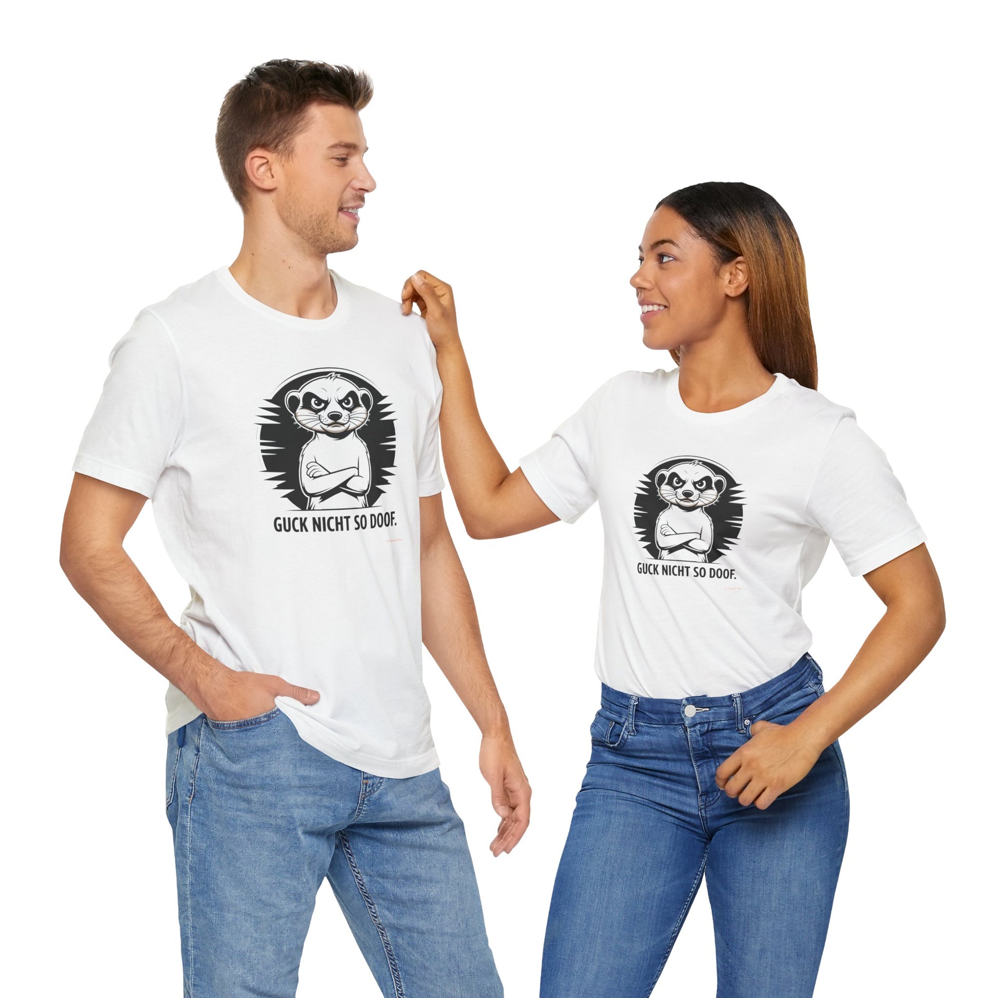 GUCK NICHT SO DOOF – Premium Bio T-Shirt | Panetto Tees