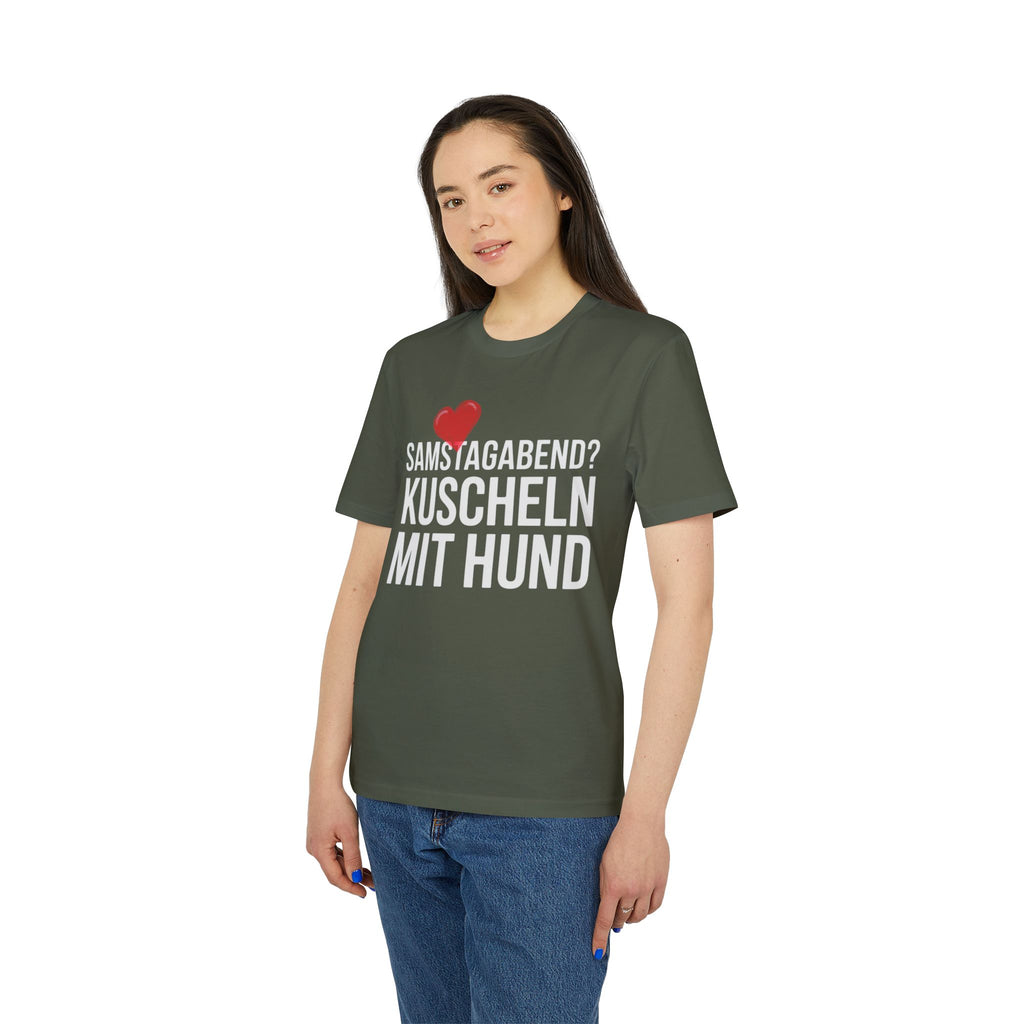 SAMSTAGABEND - KUSCHELN MIT HUND | PET LOVER SHIRT - LIMITED EDITION